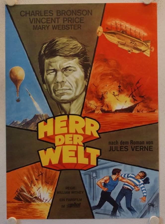 Herr der Welt originales deutsches Filmplakat (R70s)